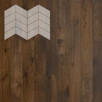 Паркетная доска Lab Arte Chevron Дуб Натур Коньяк лак 337-400x110x14