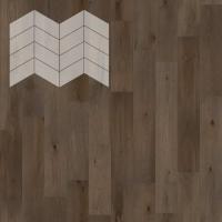 Паркетная доска Lab Arte Chevron Дуб Натур Кайт лак 348-400x90x14