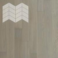 Паркетная доска Lab Arte Chevron Дуб Рустик Concrete лак 510-600x90x14