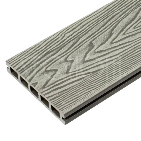 Доска террасная Sequoia Dual 3D Wood Gray 4000х146х24