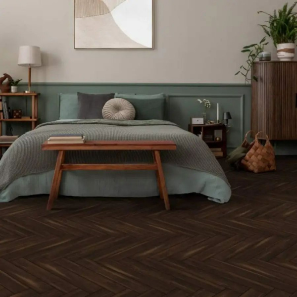 Ламинат Aberhof Art Chateau 8/33 4V ABF508 Орех Колхас 600x100